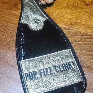 Kate Spade Champagne Bottle Coin Purse, NWOT